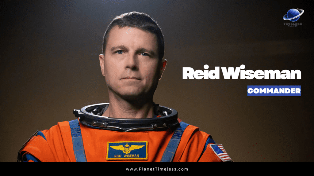 artemis II crew commander, Reid Wiseman